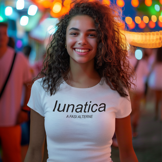 T-SHIRT DONNA LUNATICA