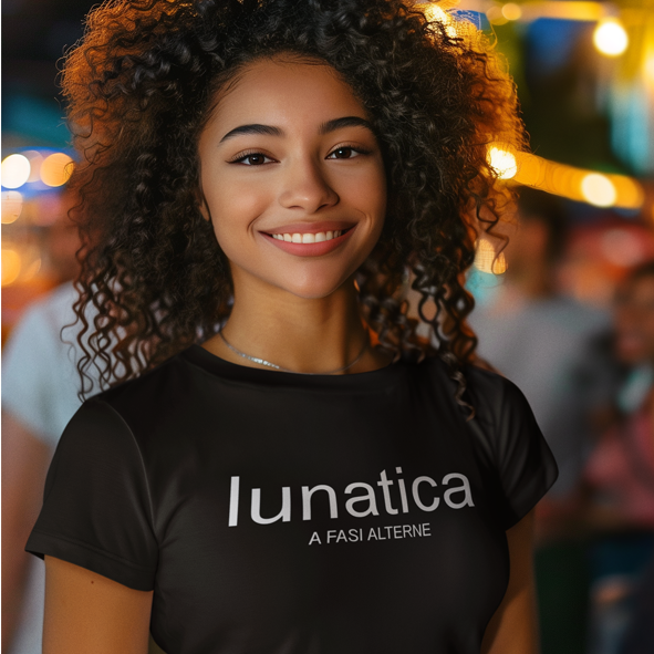 T-SHIRT DONNA LUNATICA