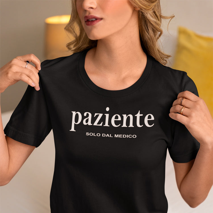T-SHIRT DONNA PAZIENTE