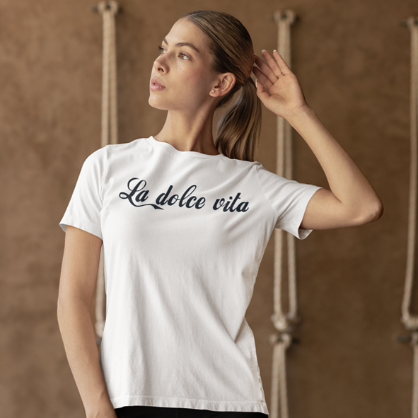 T-SHIRT DONNA LA DOLCE VITA